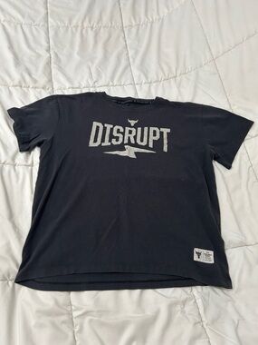 Under Armour Black DISRUPT Short Sleeve Tee